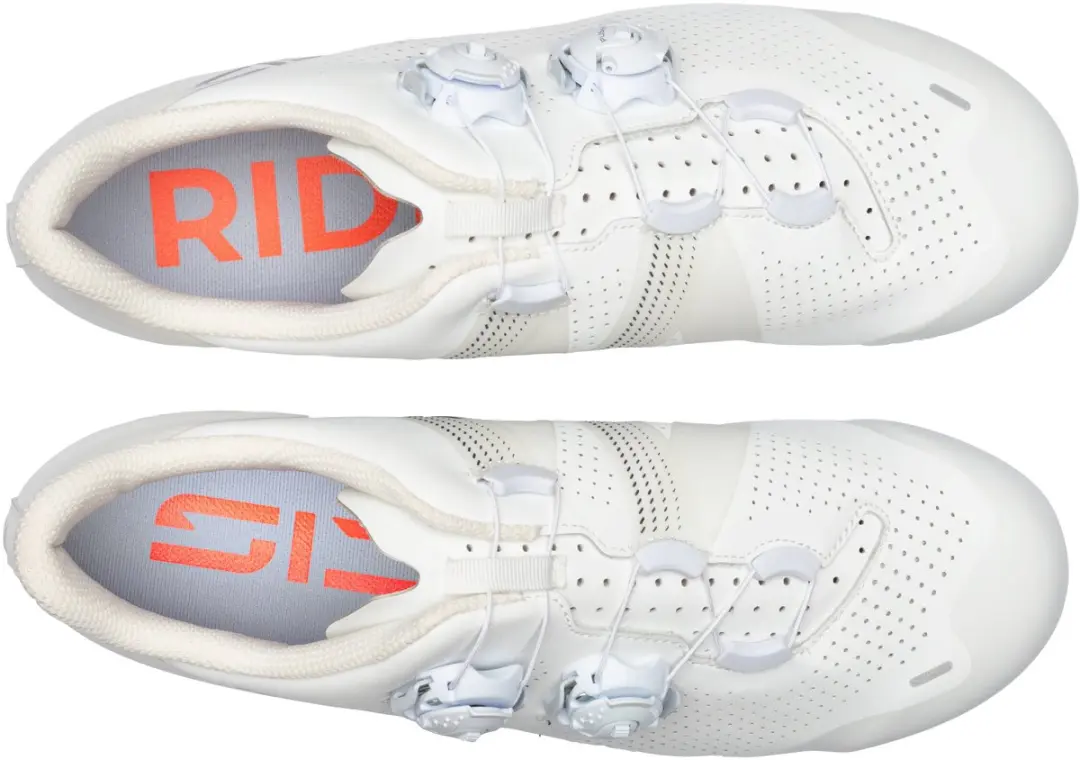 Sidi Ergo 6 Wegfietsschoenen - Carbon Zool - Firmor - Wit 43
