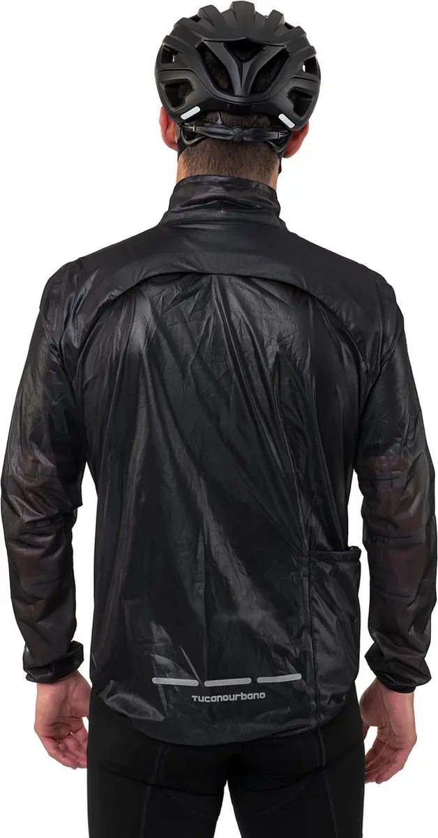 Tucano Urbano Nano Rain Corsa - Large - Zwart - afbeelding 2 van 6