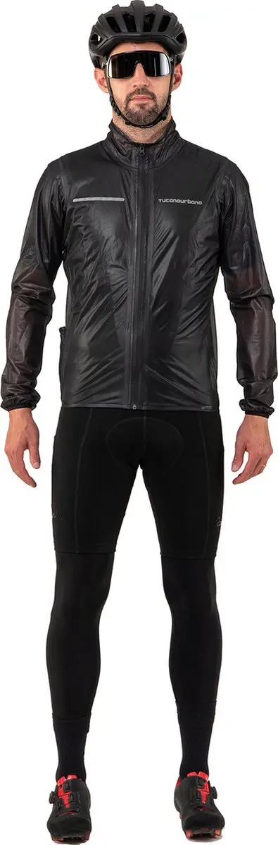 Tucano Urbano Nano Rain Corsa - Large - Zwart - afbeelding 3 van 6