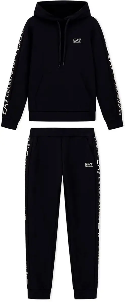 Giorgio Armani EA7 Emporio Armani Train Ch Extended Logo Trainingspak - Zwart L
