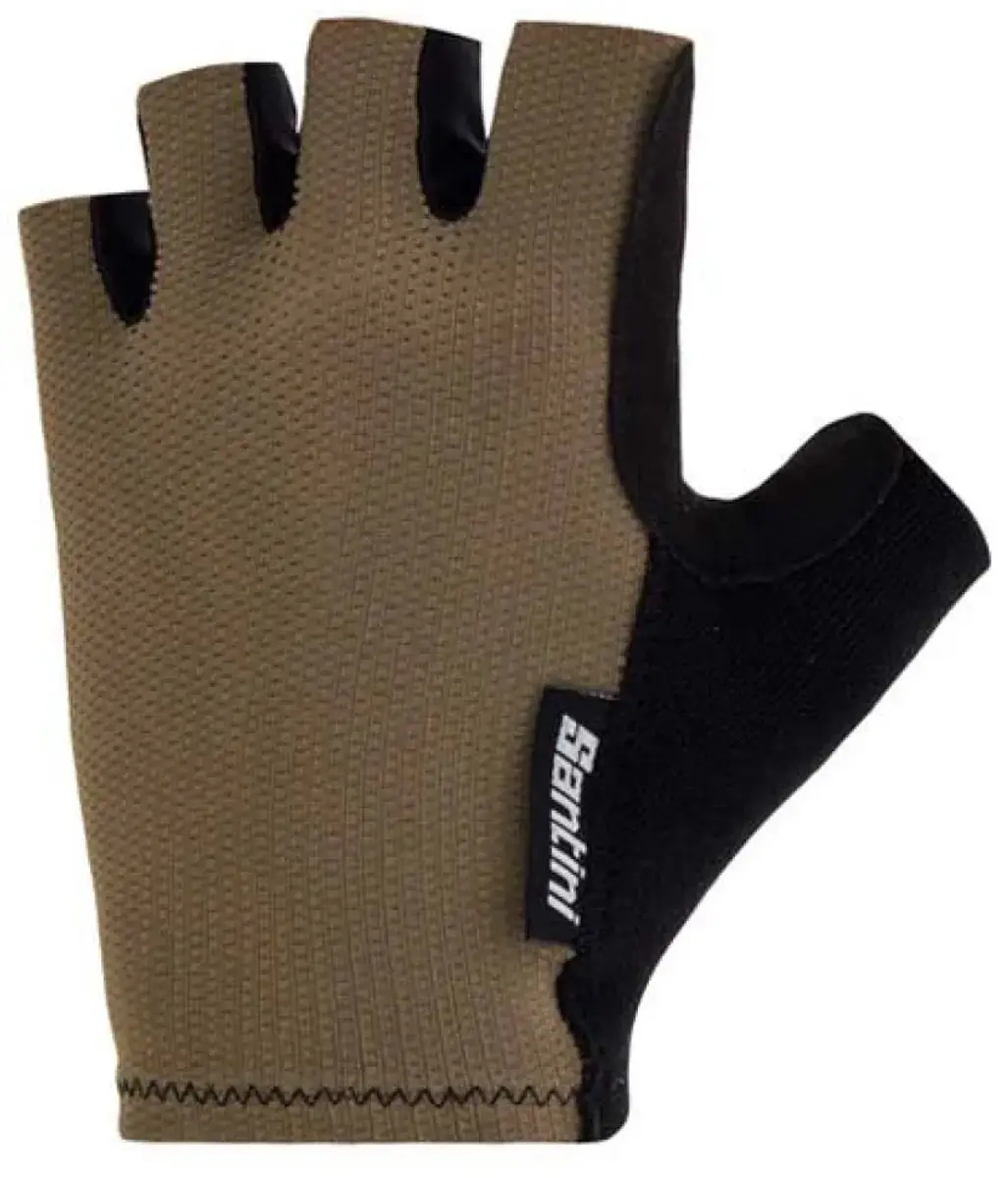 Santini Brisk Korte Handschoenen - L - Military Green