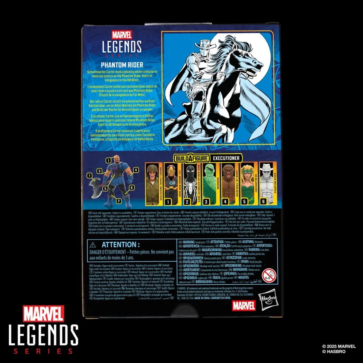 Hasbro Marvel Legends Phantom Rider BAF Executioner HASG1738 - Action Figuur - 15 cm - Multicolor