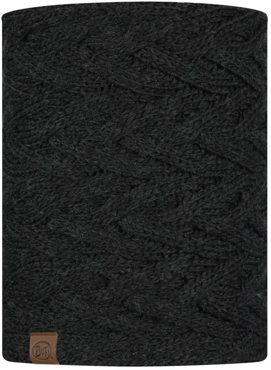 Buff Knitted & Fleece Nekwarmer Caryn - Grijs