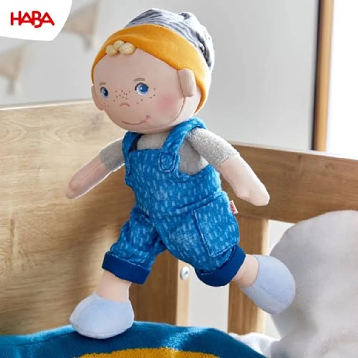 Haba Knuffelpop Lasse 25cm Multicolor