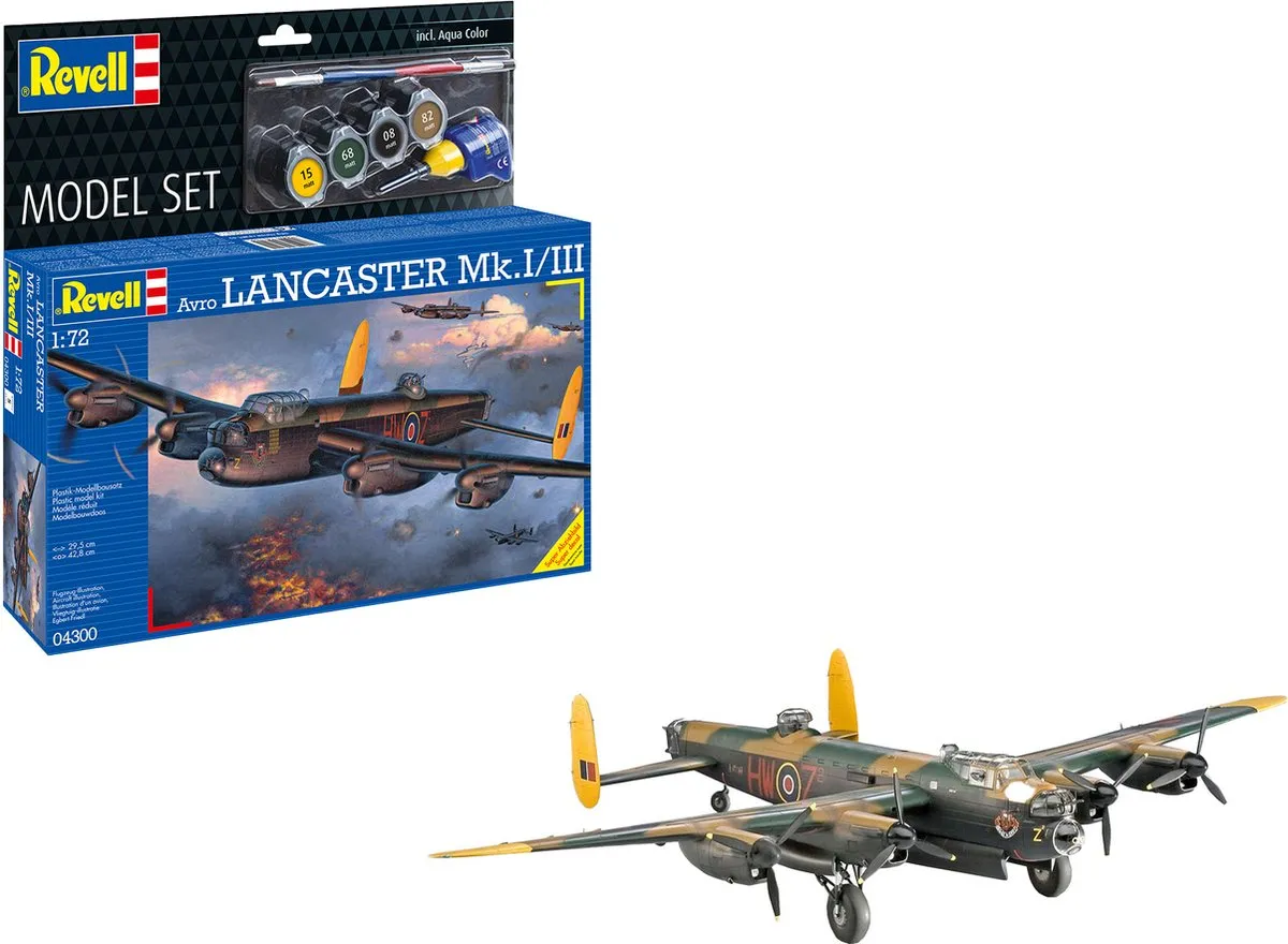 Revell 64300 Avro Lancaster Mk.I/III Modelbouwpakket