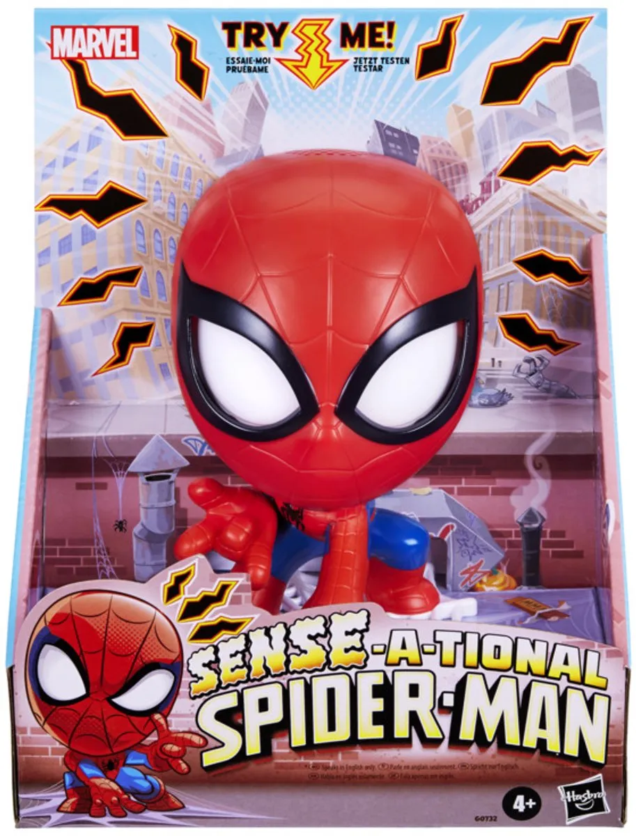 Hasbro Marvel Sense-A-Tional Spider-Man Actiefiguur - 2x AAA - afbeelding 2 van 5