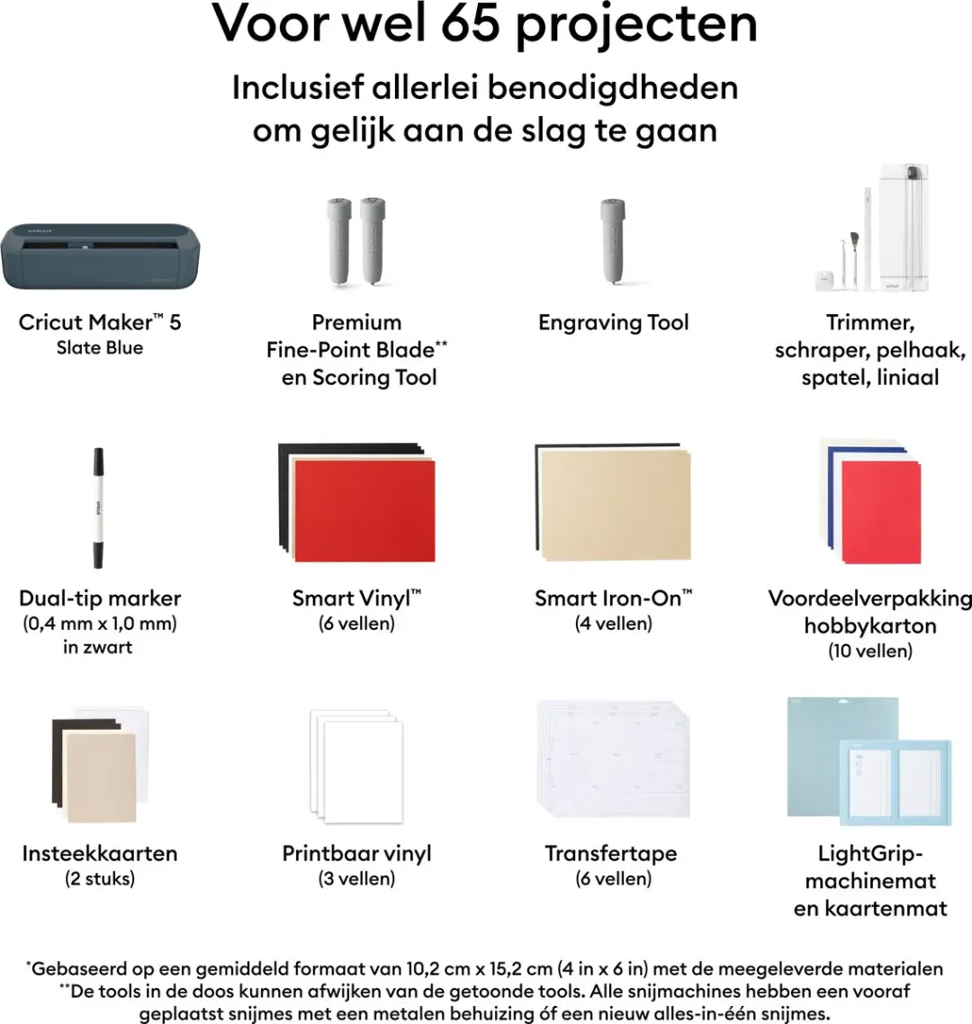 Cricut Maker 5 Essential Bundel - Blauw - afbeelding 3 van 3