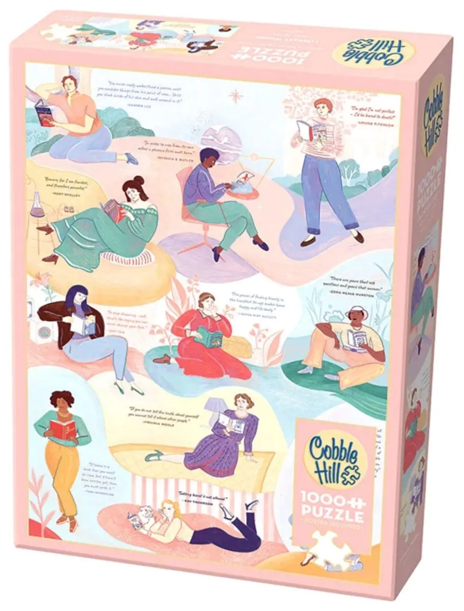 Cobble Hill 1000 Stuks Puzzel Meerkleurig - Poster Inclusief - afbeelding 4 van 6