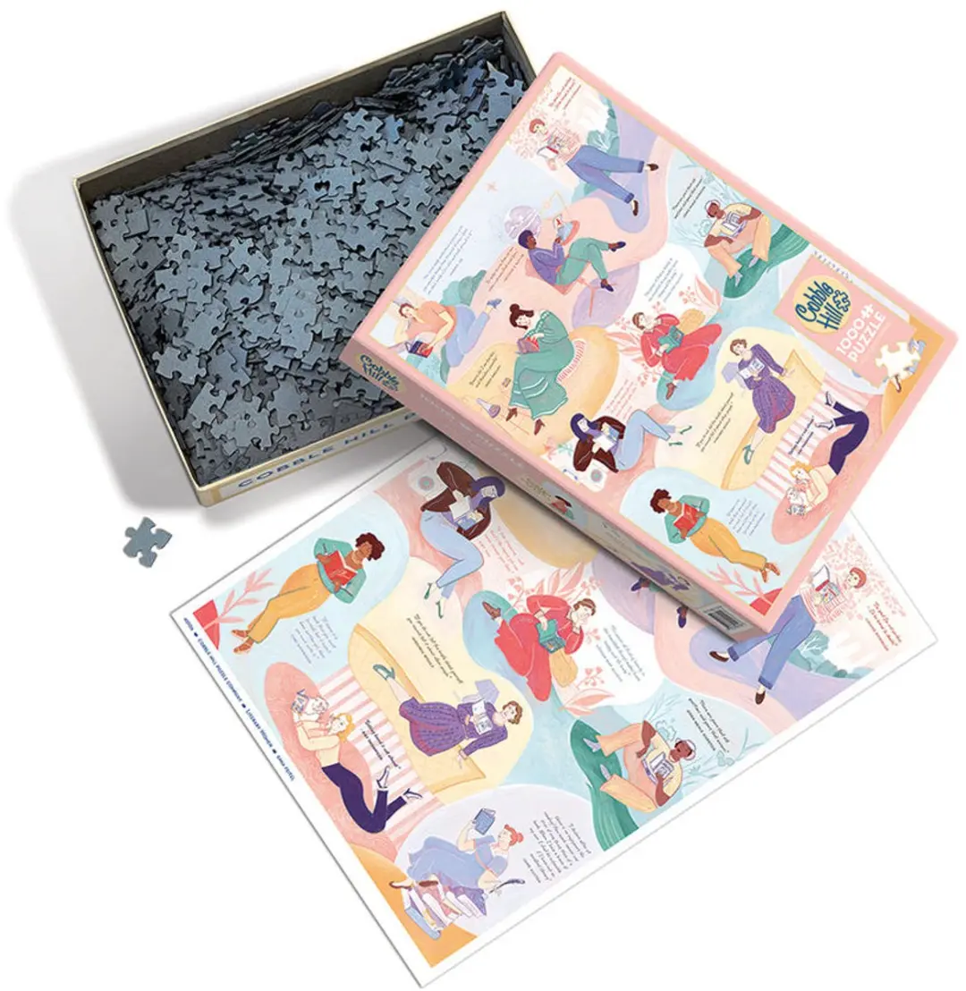 Cobble Hill 1000 Stuks Puzzel Meerkleurig - Poster Inclusief - afbeelding 2 van 6