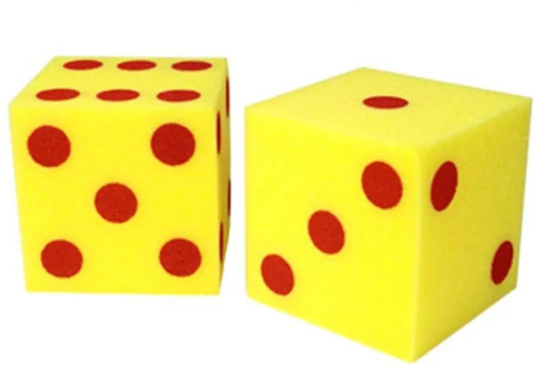 Learning Resources Gigantische Zachte Dobbelstenen met Stippen