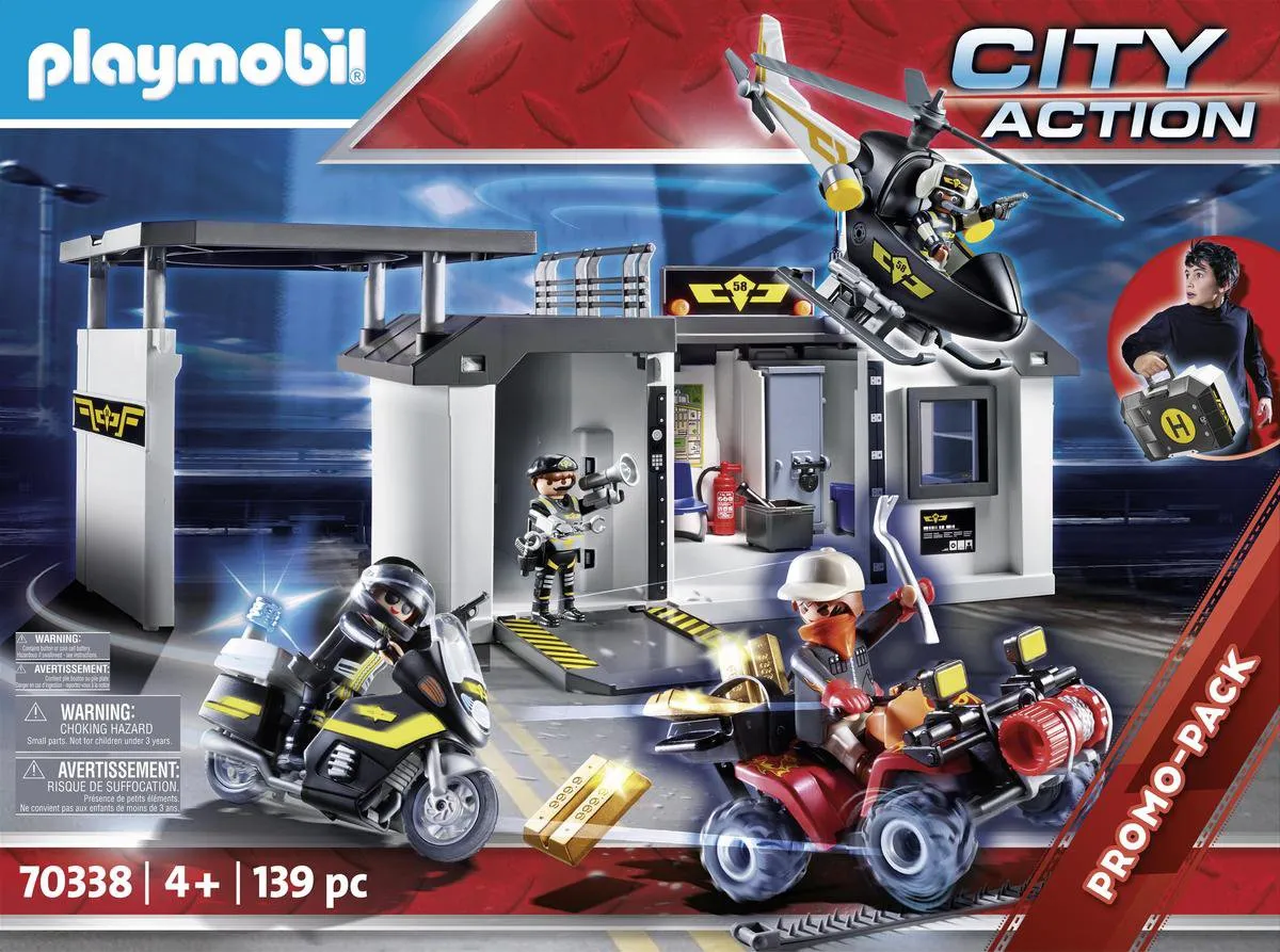 Playmobil City Action Meeneem SIE-Centrale 70338 - 3x Knoopcel