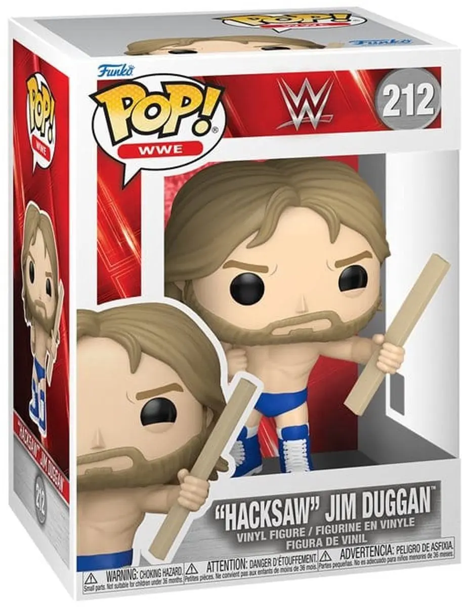 Funko WWE POP! Hacksaw Jim Duggan FK93017 - 9cm - afbeelding 2 van 2