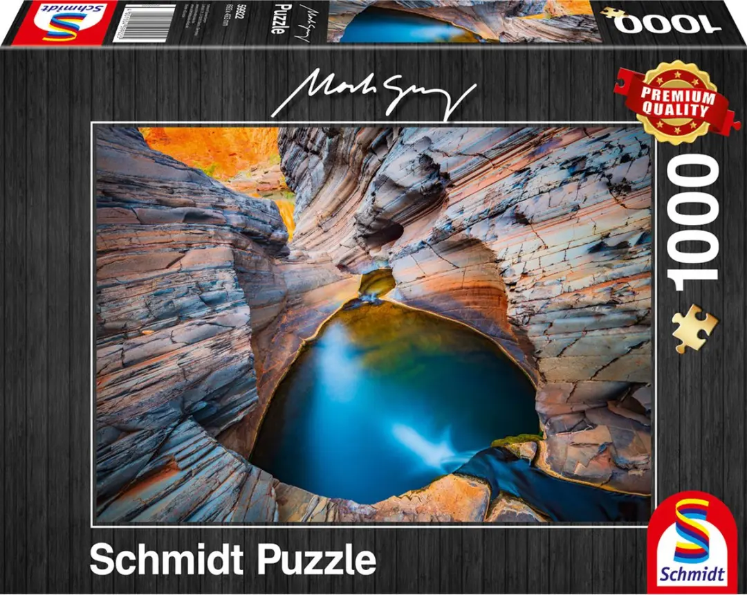 Schmidt Spiele Mark Grey Puzzel 1000 Stuks