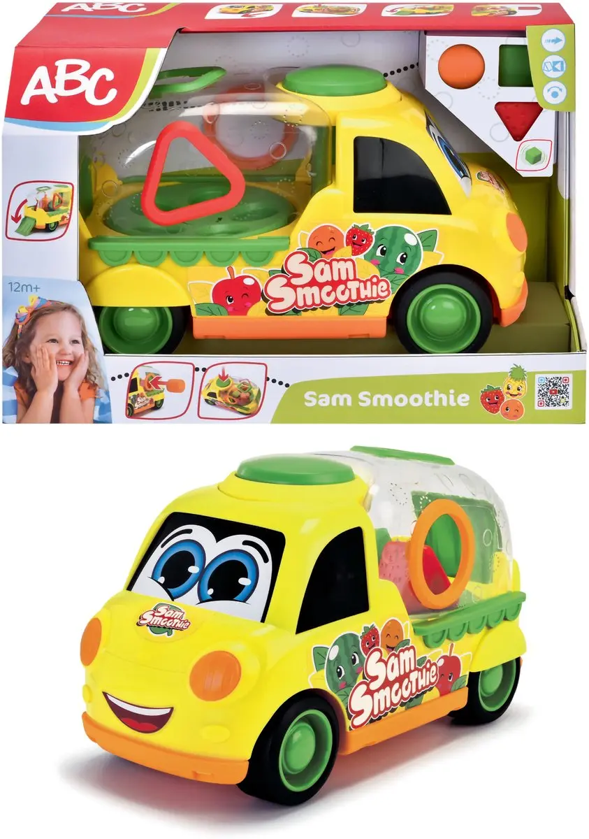 Voertuig ABC Sam Smoothie met 3 vruchten