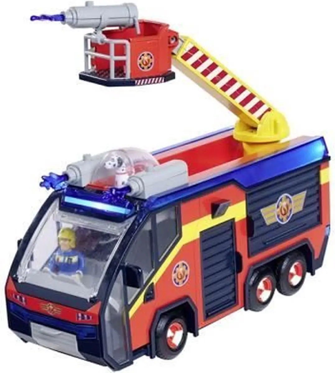 Simba Brandweerman Sam Jupiter Brandweerwagen