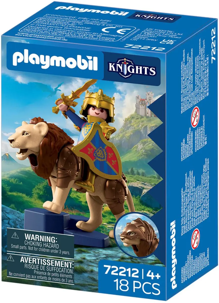 Playmobil Knights Leeuw met Gouden Ridder
