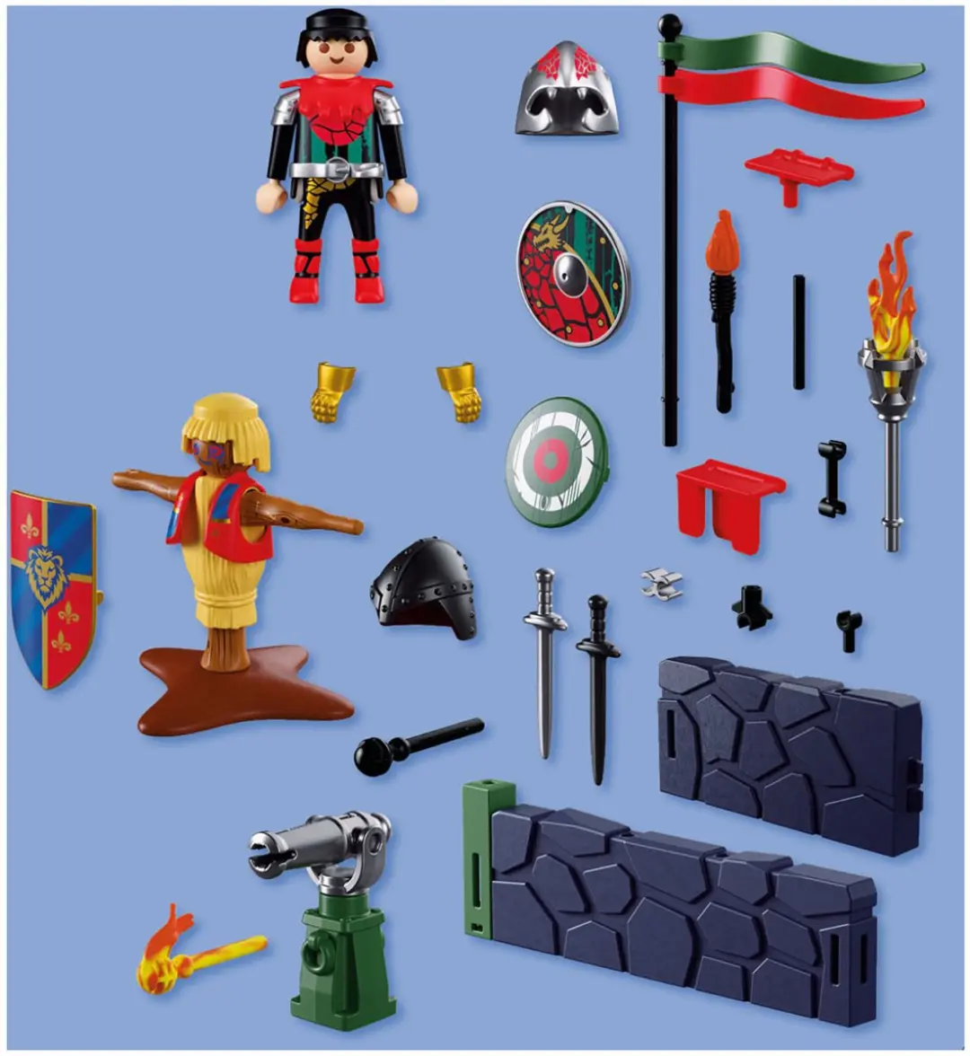 Playmobil Knights Drakenridder Gevechtstraining 72213 - afbeelding 2 van 4