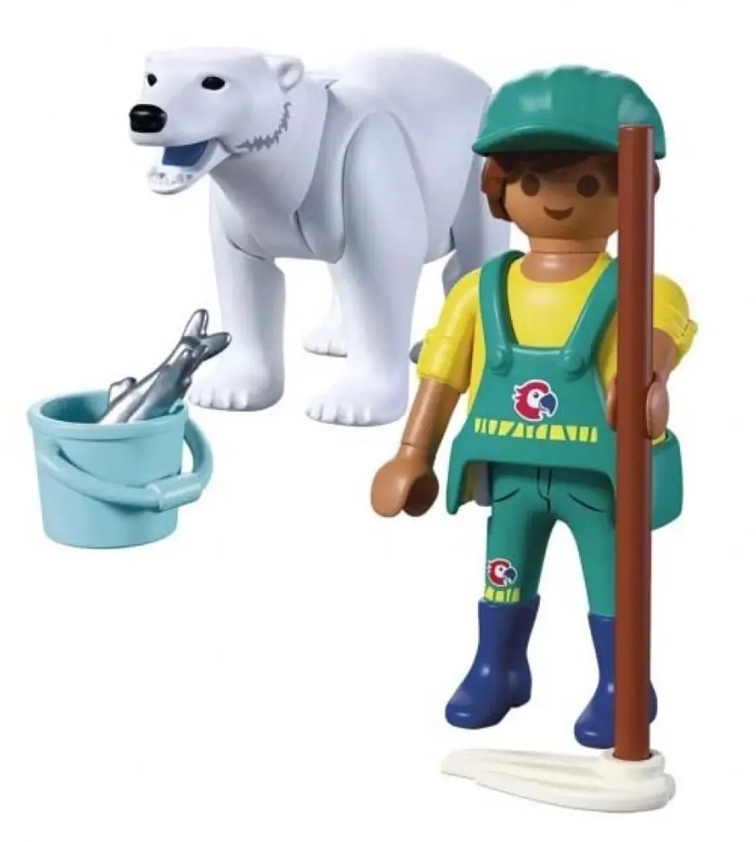 Playmobil IJsbeer Dierenverzorger Speelset - 4008789720900 - Meerkleurig - afbeelding 6 van 6