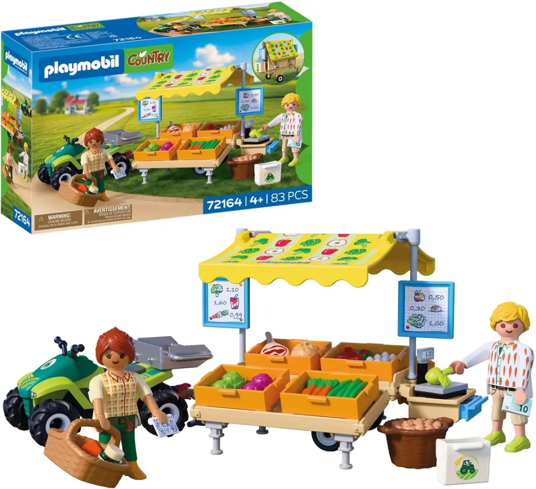 Playmobil 72164 Marktkraam - Meerkleurig - afbeelding 3 van 4