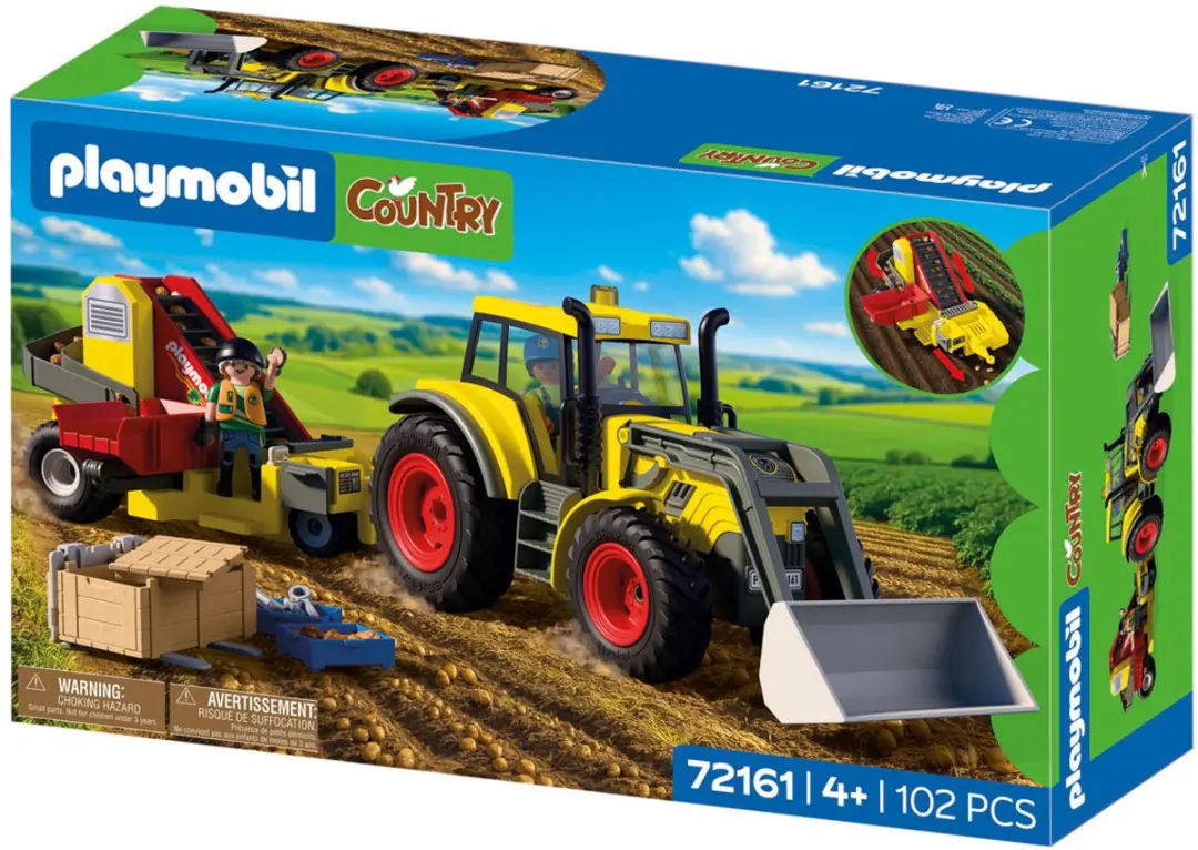 Playmobil Country Grote Tractor met Aardappelrooier 72161 - afbeelding 5 van 6