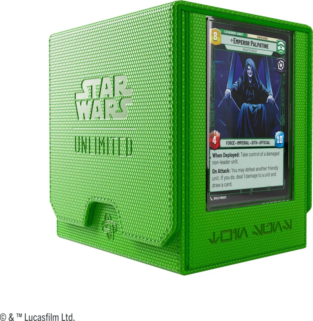 Gamegenic Star Wars Unlimited Twin Suns Deck Pod Groen