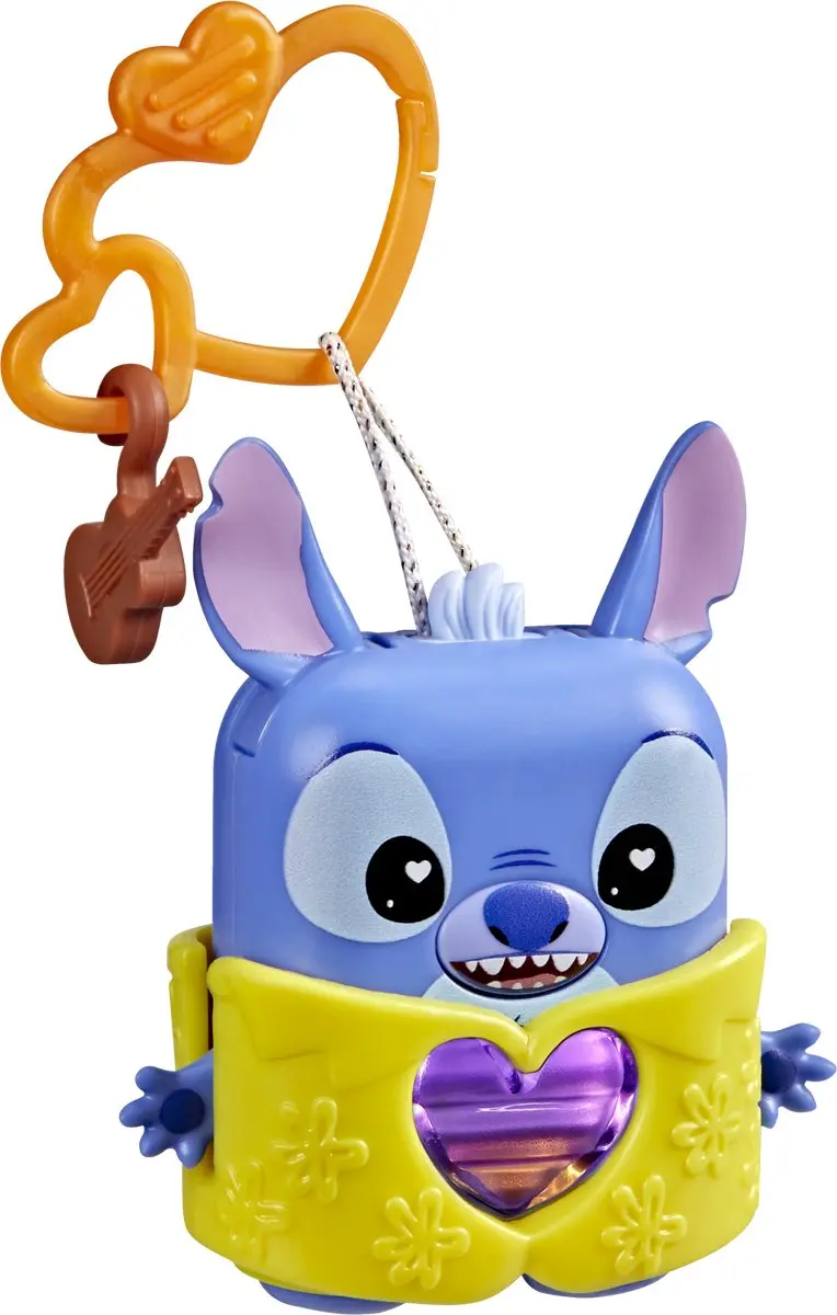 Hasbro Disney Stitch Nano-mals G2670 - Blauw/Paars - afbeelding 2 van 6