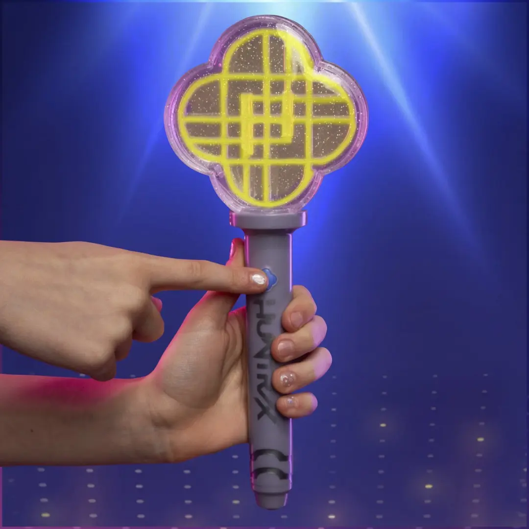 Hasbro KPop Demon Hunters HUNTR/X Elektronische Lightstick - Groen - afbeelding 5 van 6