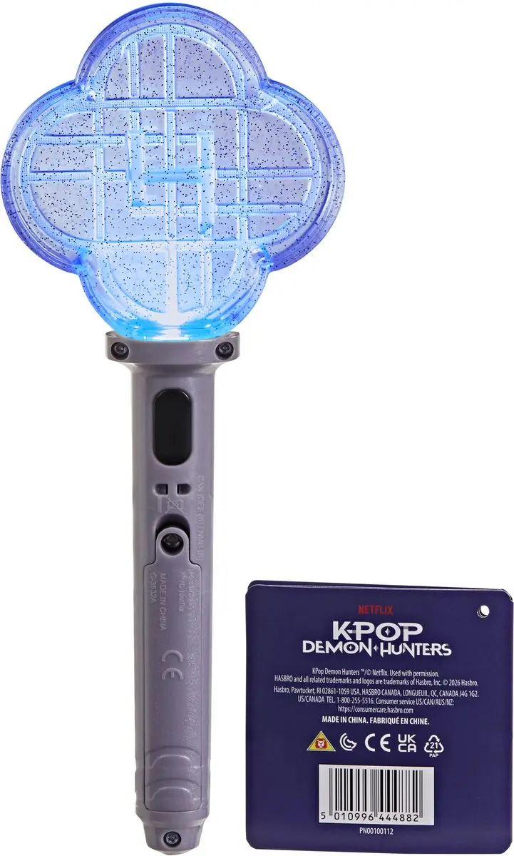 Hasbro KPop Demon Hunters HUNTR/X Elektronische Lightstick - Groen - afbeelding 6 van 6