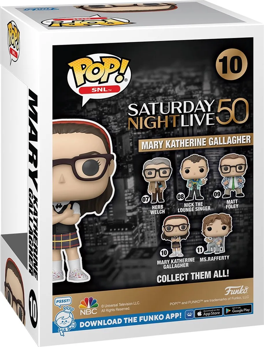 Funko Pop! Mary Katherine Gallagher SNL 50th - 80064 - Veelkleurig - afbeelding 2 van 4