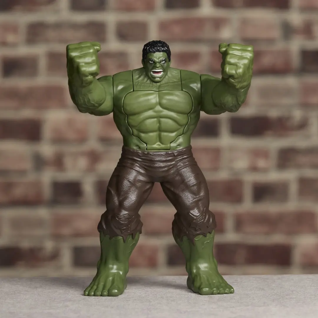 Hasbro Marvel Spider-Man Brand New Day Savage Smash Hulk Actiefiguur 30cm - G2446 - afbeelding 4 van 6