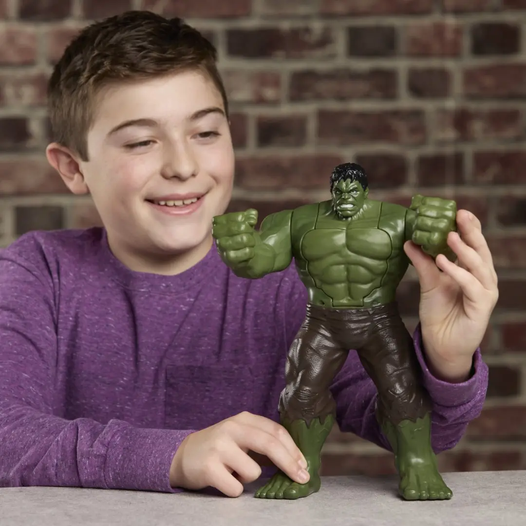 Hasbro Marvel Spider-Man Brand New Day Savage Smash Hulk Actiefiguur 30cm - G2446 - afbeelding 6 van 6