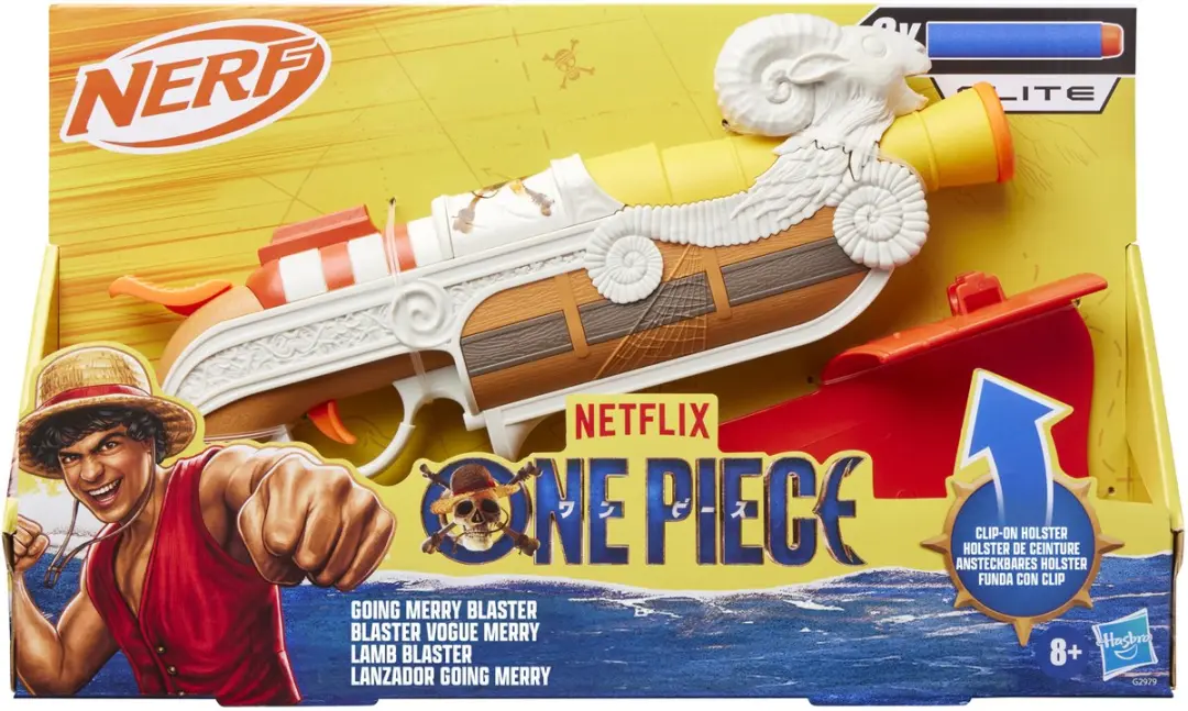 Nerf One Piece Going Merry-blaster G2979EU4 - afbeelding 5 van 6