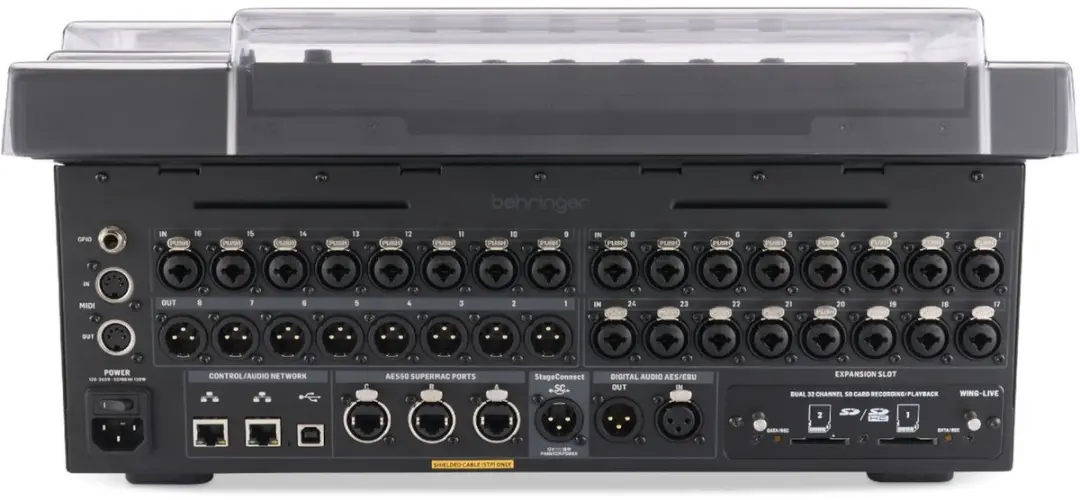 Decksaver Wing Compact Cover - Behringer Behringer Wing