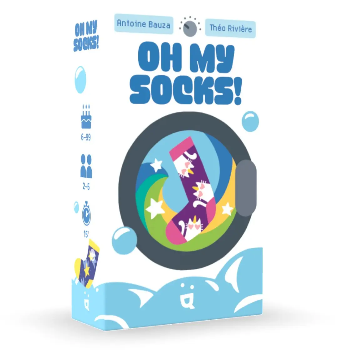 Geronimo Games OH MY SOCK! Pocket Kaartspel - 2-5 Spelers