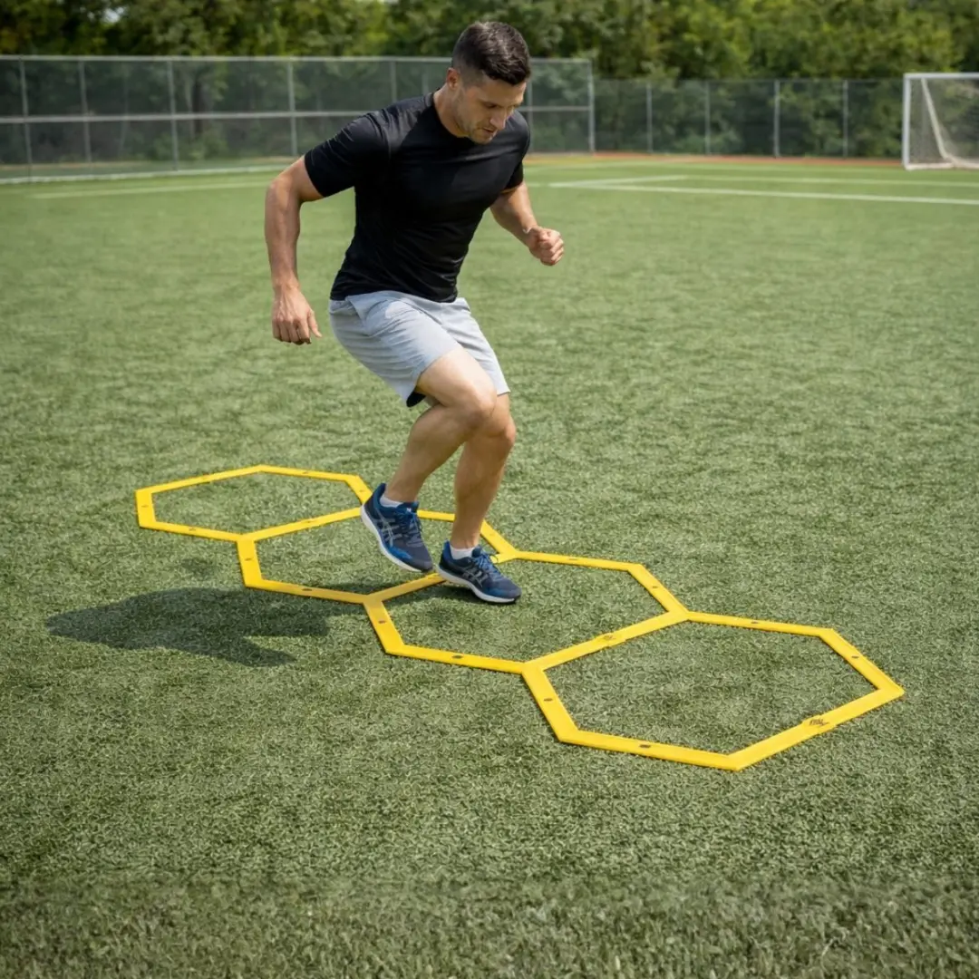 Umbro Agility Hoepels 57,5 cm Geel - afbeelding 3 van 4