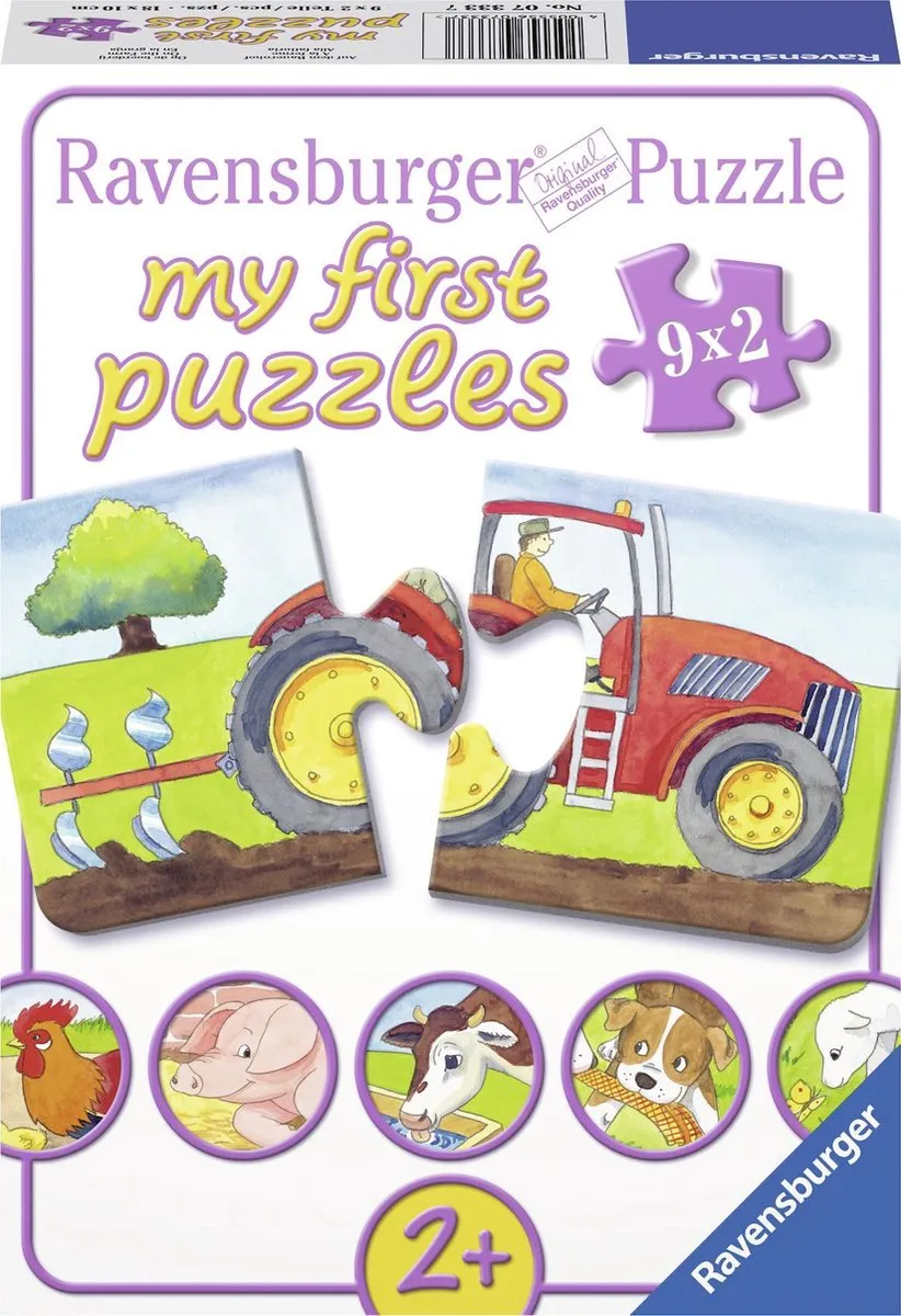 Ravensburger My First Puzzels Op de Boerderij
