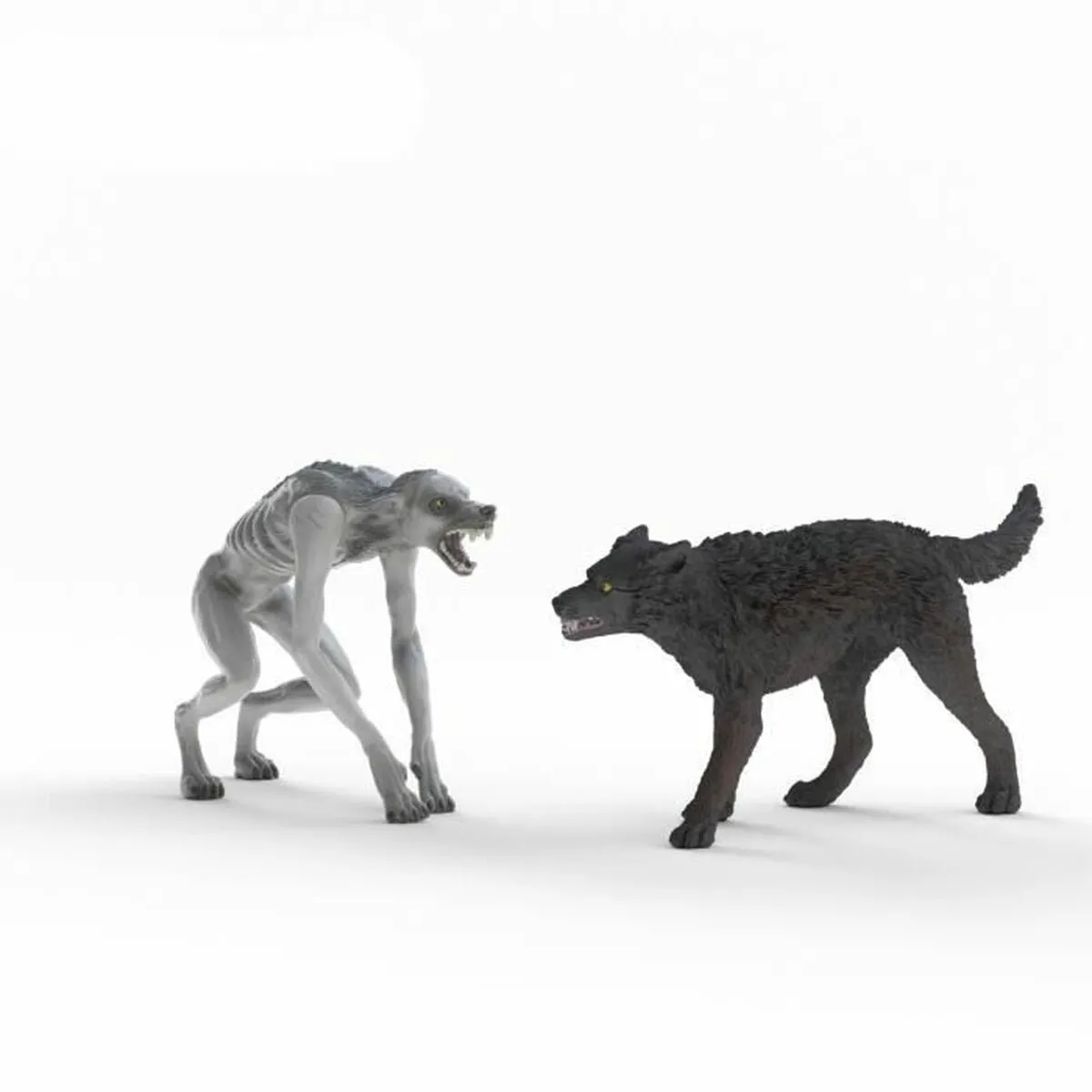 Schleich Weerwolf vs Faunaat 14906 - Zwart/Grijs