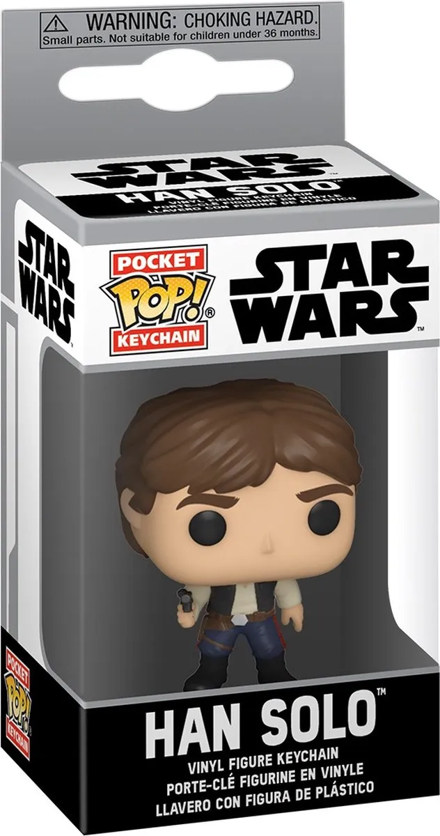 Funko Pocket Pop! Star Wars Han Solo FUN53057 - Bonte kleuren