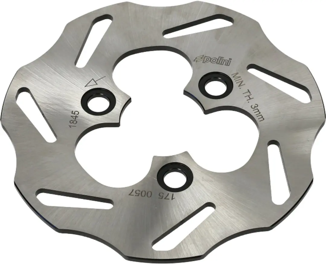 Remschijf Polini Wave Ø155 (3xM10) O.a. Aprilia, Gilera, Italjet, MBK, Peugeot,