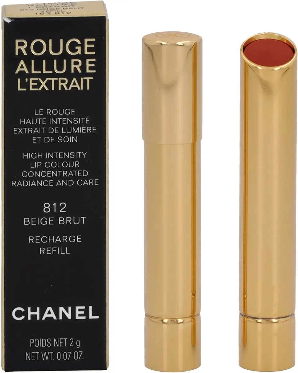 Chanel Rouge Allure L'extrait Lipstick #812 Beige Brut - 2g - afbeelding 4 van 5