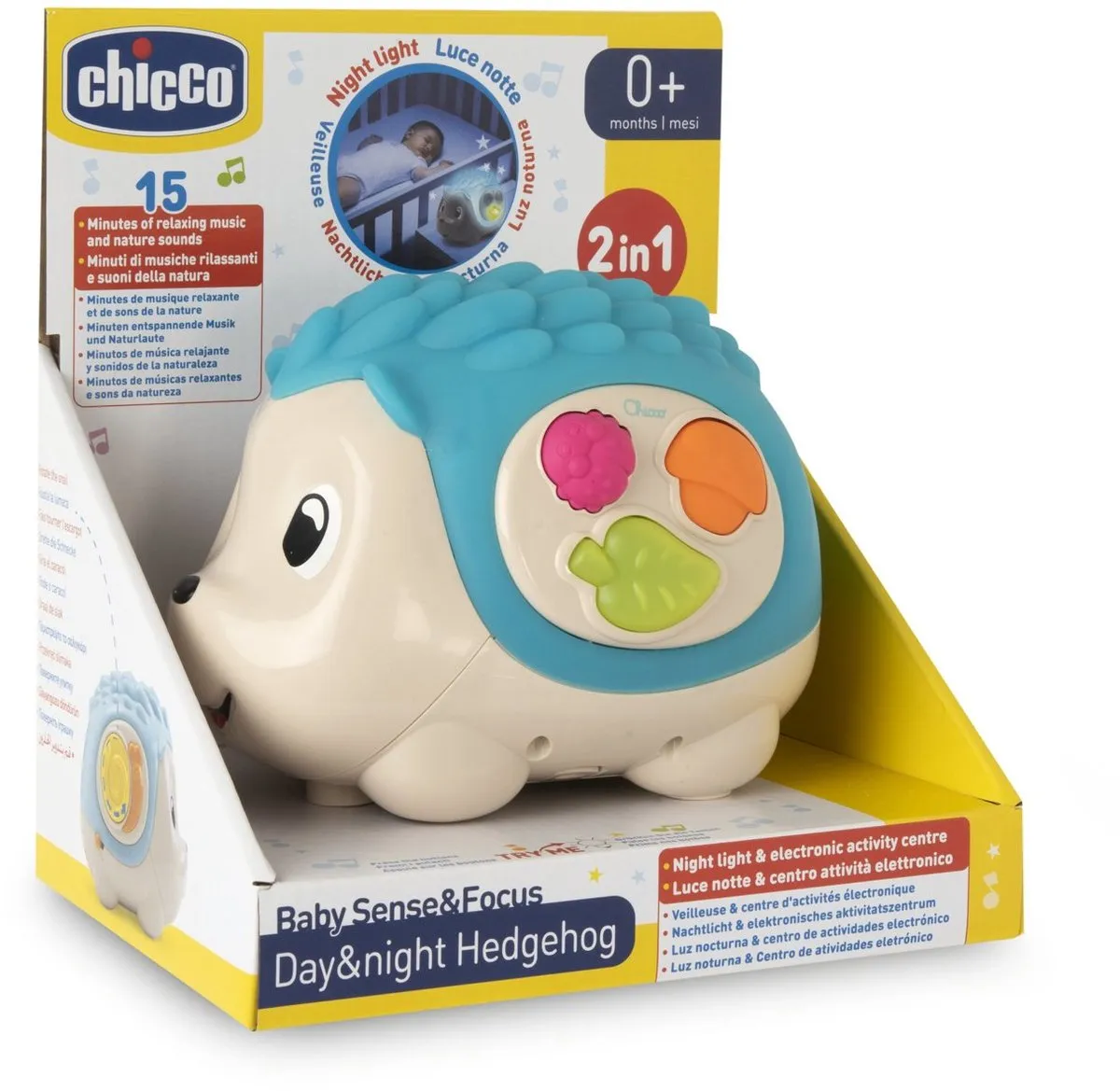 Chicco Dag en Nacht Egel - Multicolor