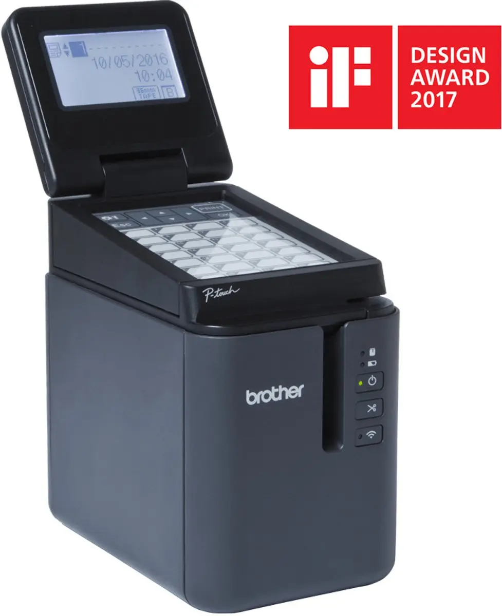 Brother PT-P950NW Labelprinter - 360x360 DPI - Zwart