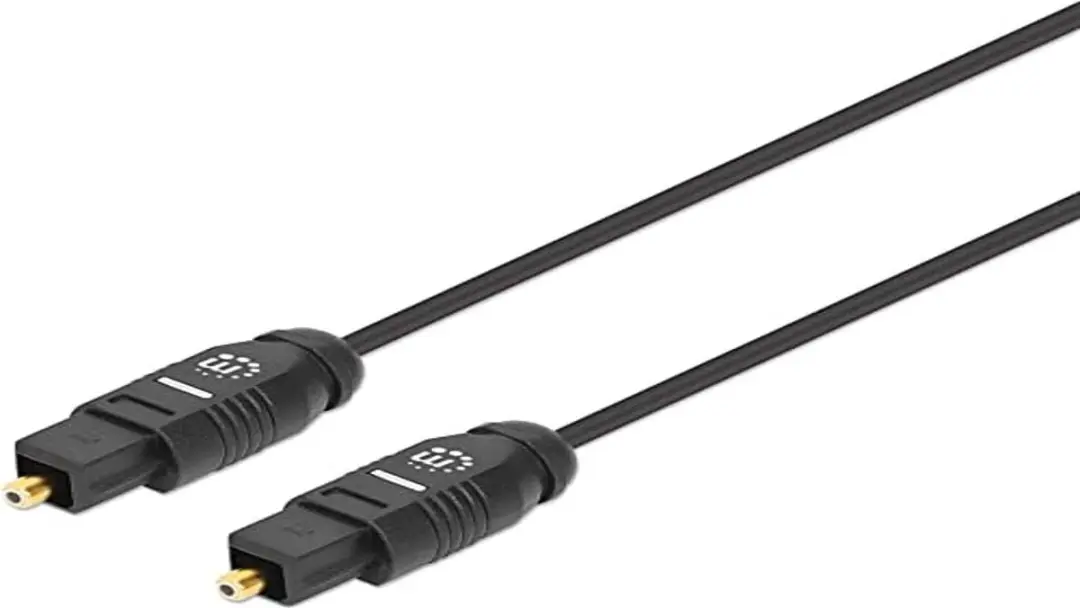 Manhattan 356084 InfiniBand en Glasvezelkabel 3 m Toslink Zwart