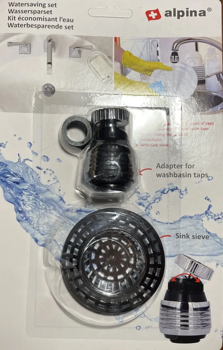Alpina Waterbesparende set