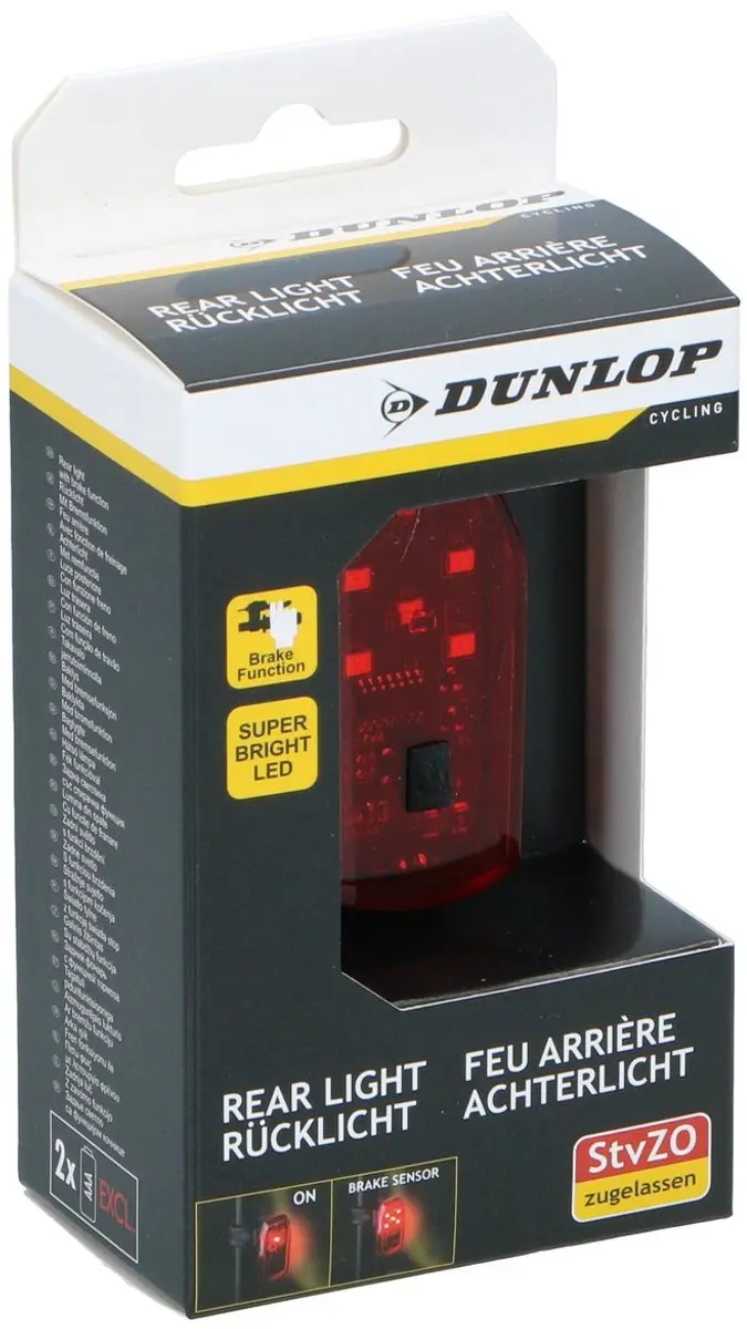 Dunlop Fietslamp Achterlicht