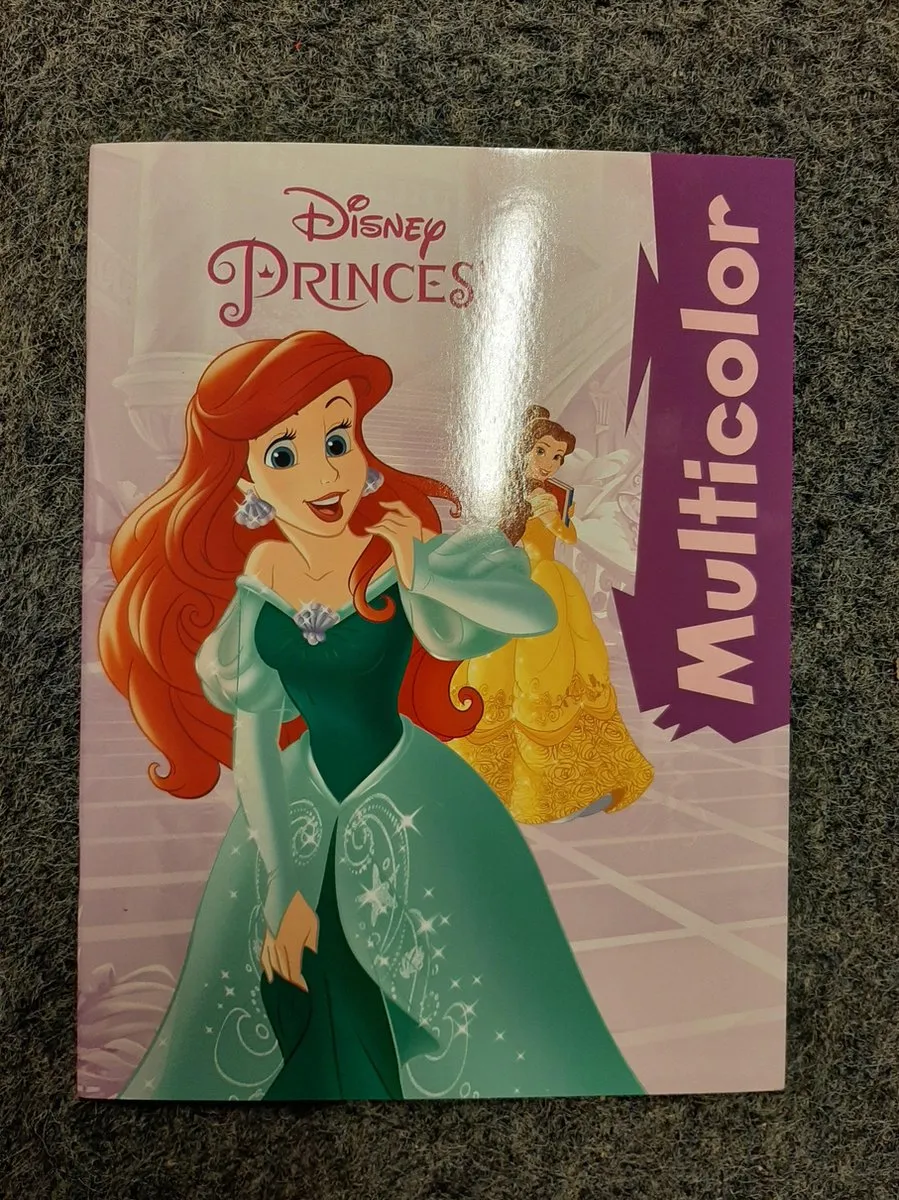 Disney Princess Kleurboek Multicolor 32 Pagina's