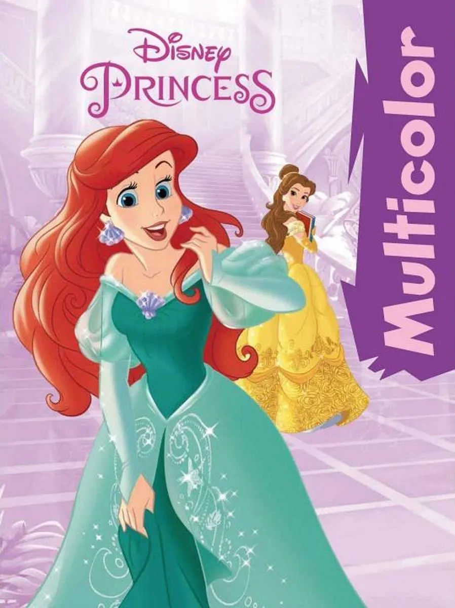 Disney Princess Kleurboek Multicolor 32 Pagina's