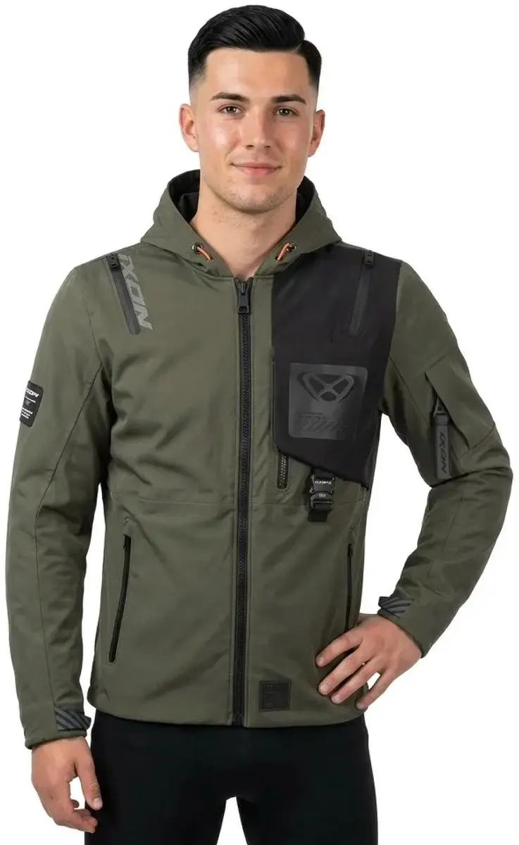 IXON M-Quarter Motorjas - Groen/Zwart M - afbeelding 6 van 6