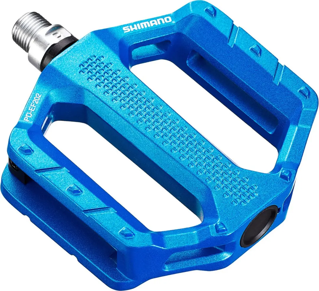 Shimano PD-EF202 Stadsfiets Pedalen - Blauw - afbeelding 3 van 4