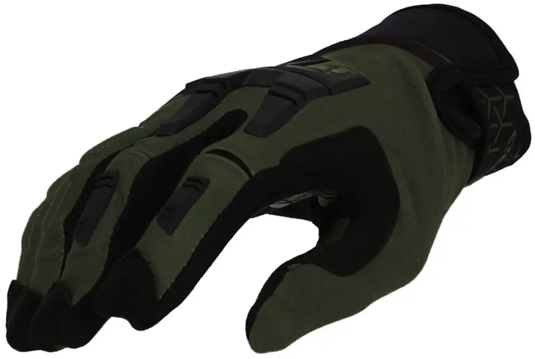 Acerbis X-Enduro Zwart Groene Handschoenen
